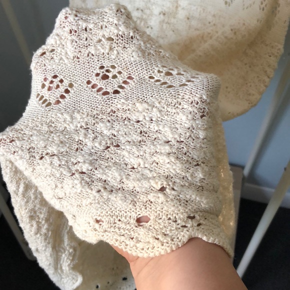 Zara Knit Boho Crochet Dress - Picture 3 of 5